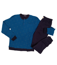 PIGIAMA SERAFINO UOMO M/L NPA090 Tellini S.r.l. Ingrosso Abbigliamento